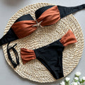 The Sardinia Starfish Bandeau Bikini Set