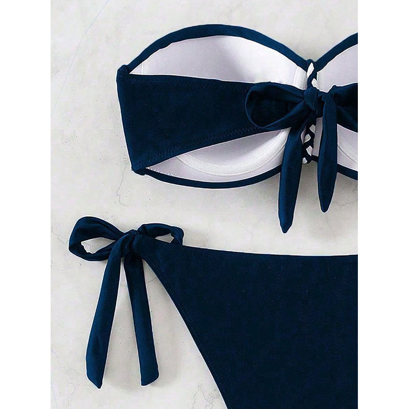 The Ibiza Braided Bandeau Bikini Set