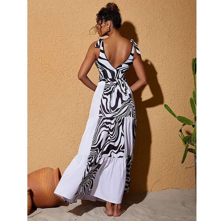 The Idube Safari Swimsuit & Sarong Set