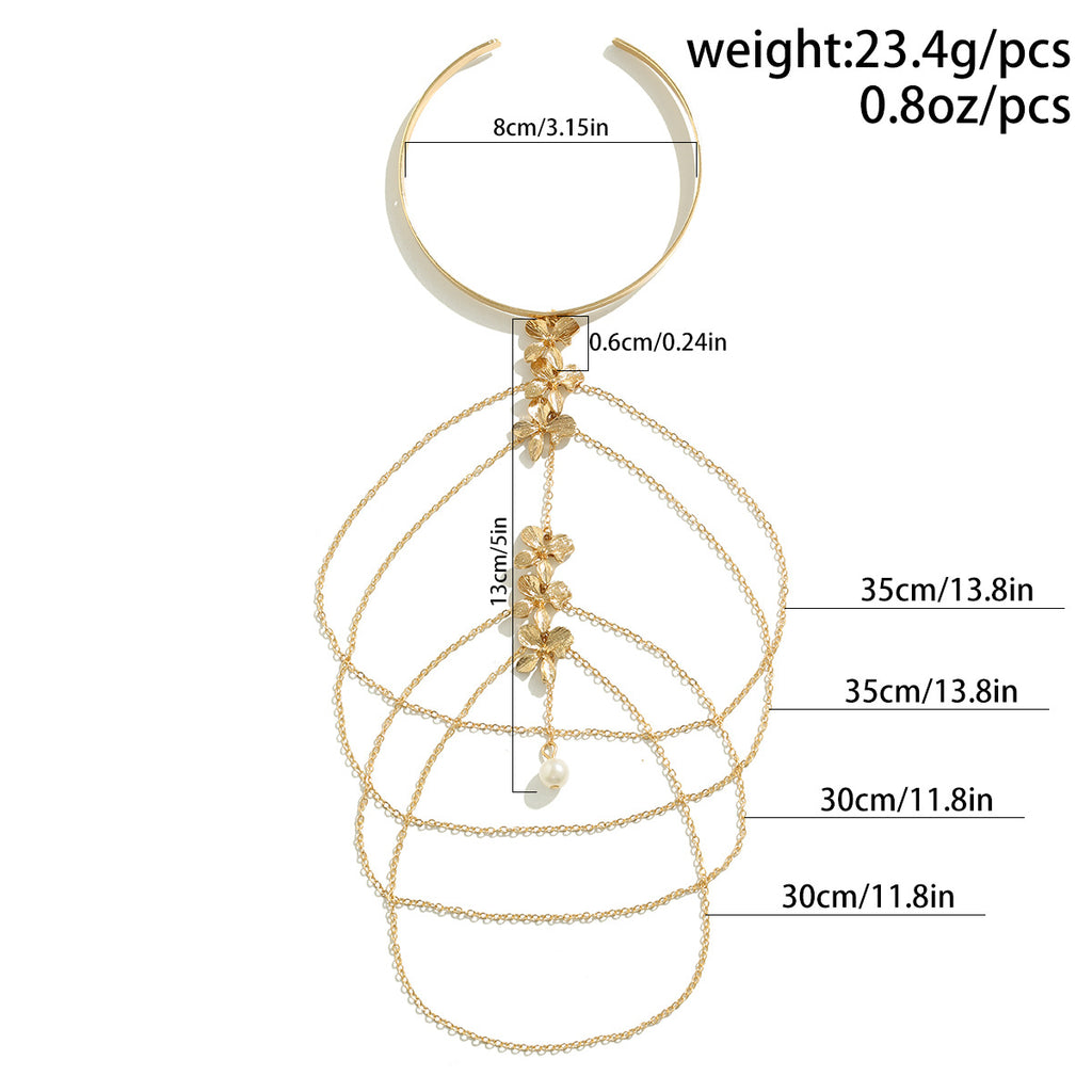 The Cascading Waterfall Arm Cuff
