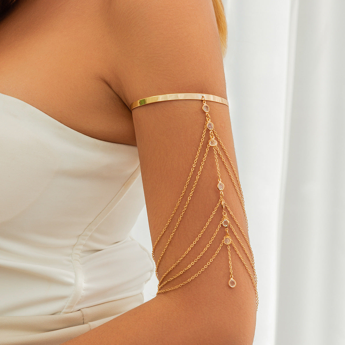 The Cascading Waterfall Arm Cuff