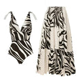The Idube Safari Swimsuit & Sarong Set