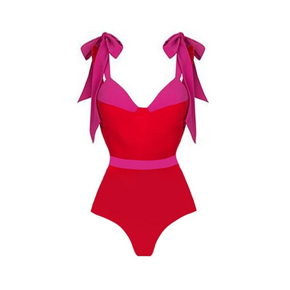 The Positano Bow One-Piece & Sarong Set