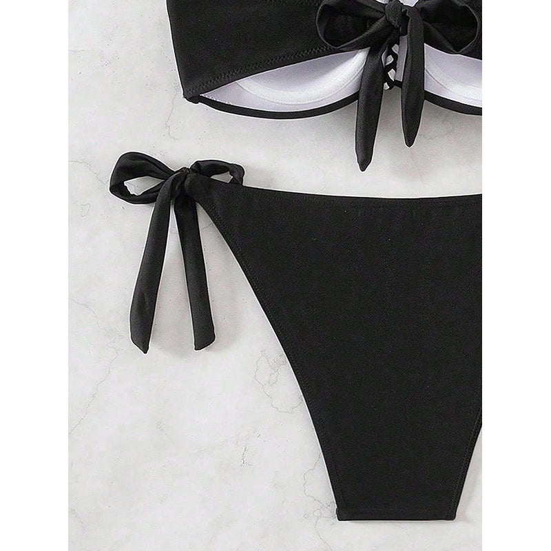 The Ibiza Braided Bandeau Bikini Set